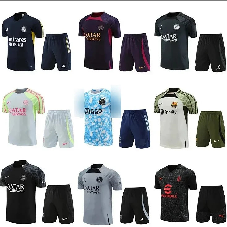 Paris short sleeve training suit