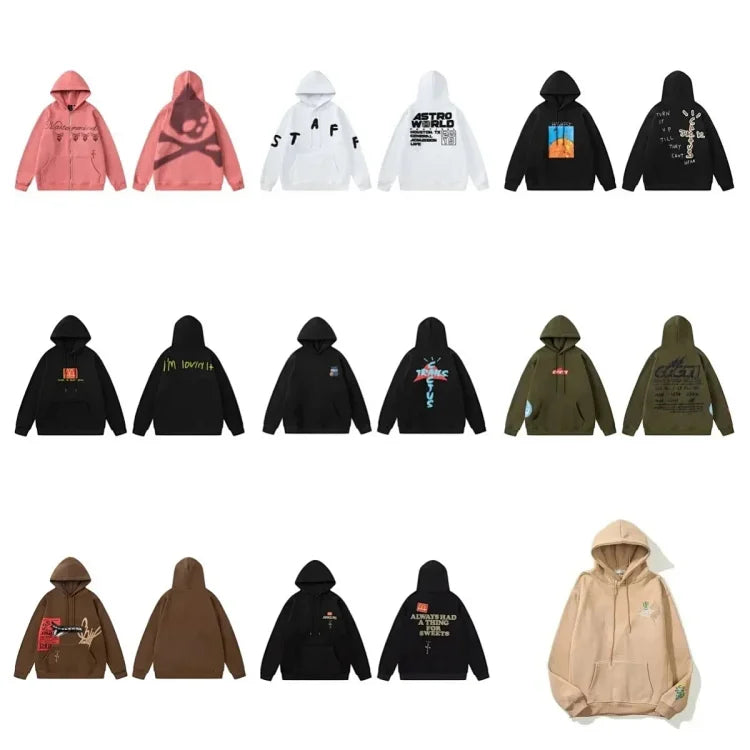 Travis Scott Hoodie(+2 Color) Price :CNY ¥ 179.00 ≈ $27.33