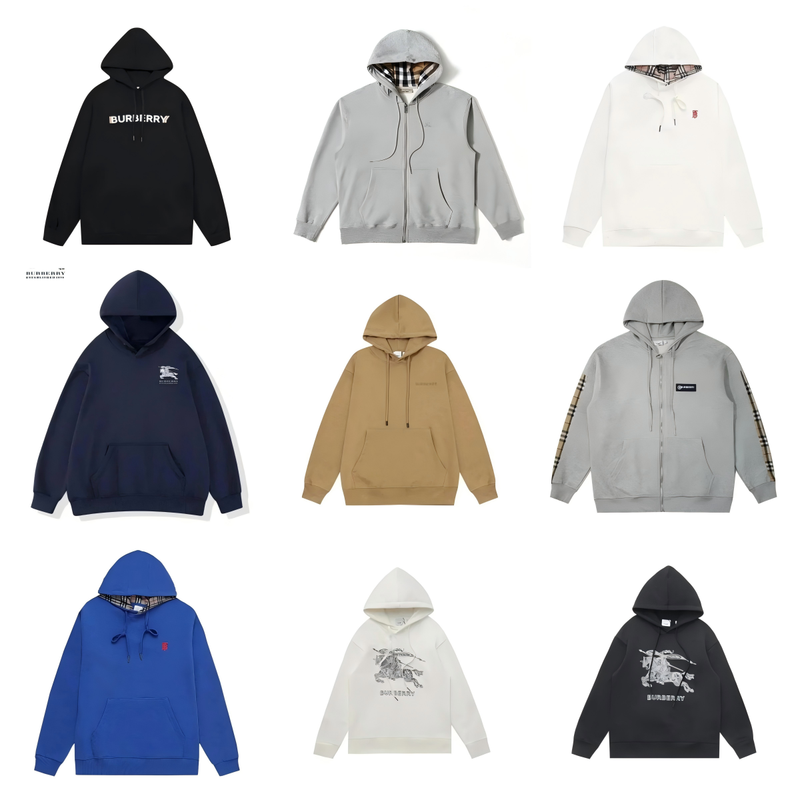 Burberry Hoodie Long sleeve cardigan jacket and coat