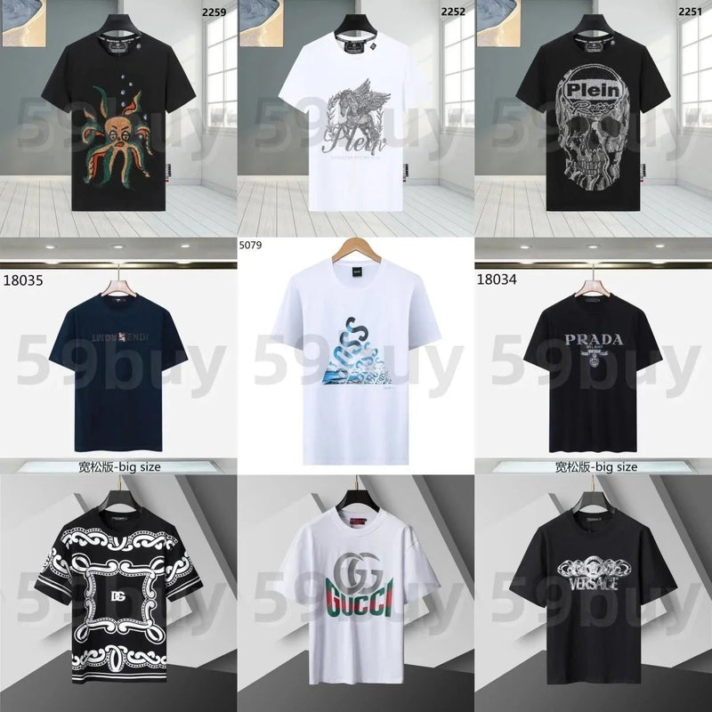Prada, Gucci T-shirts
