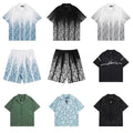 Amiri shirt and shorts