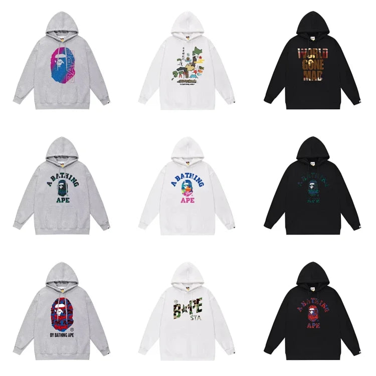 BAPE casual sweatshirts (38 styles)