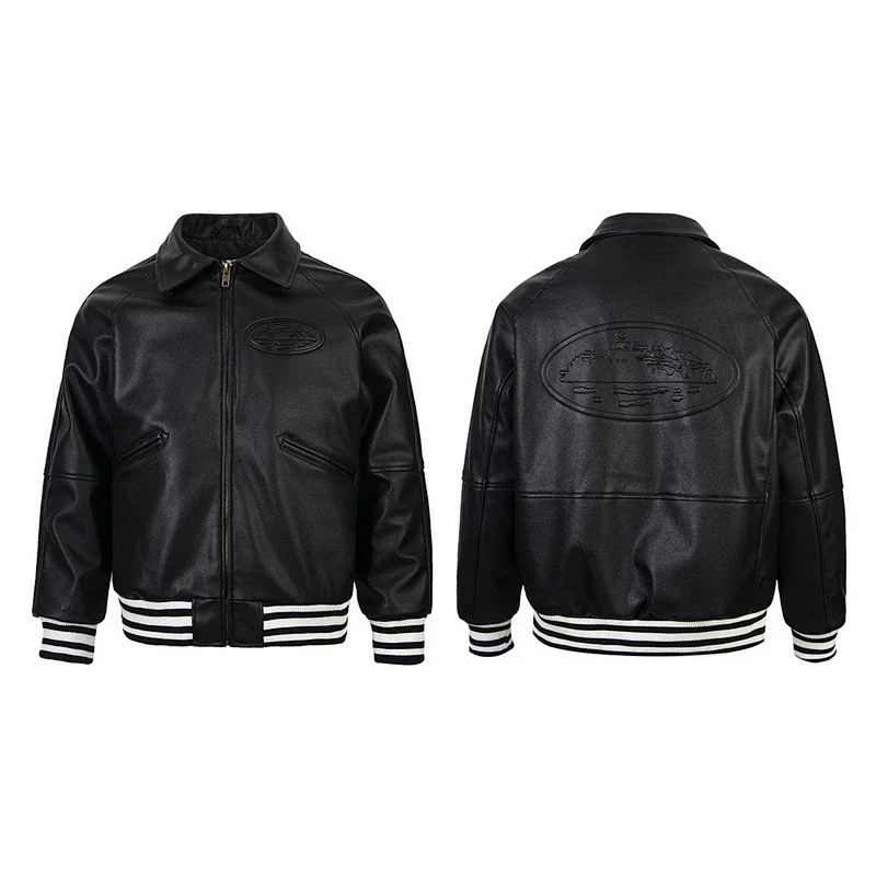 Corteiz leather jacket | 7615074494