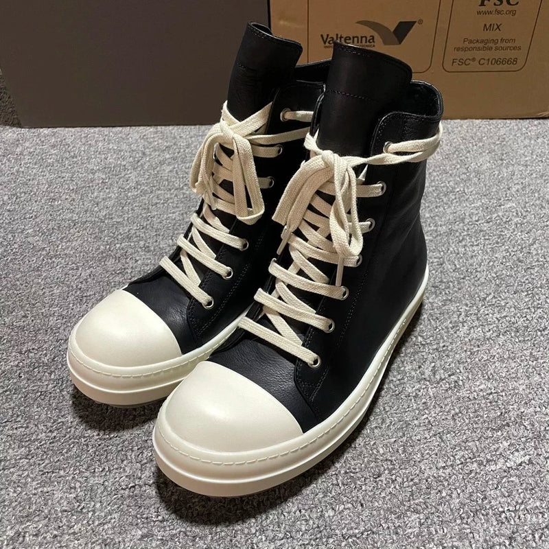 Rick Owens Geobasket High-Top Sneakers