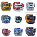 BB Simon Crystal-Embellished Belt [9 styles]