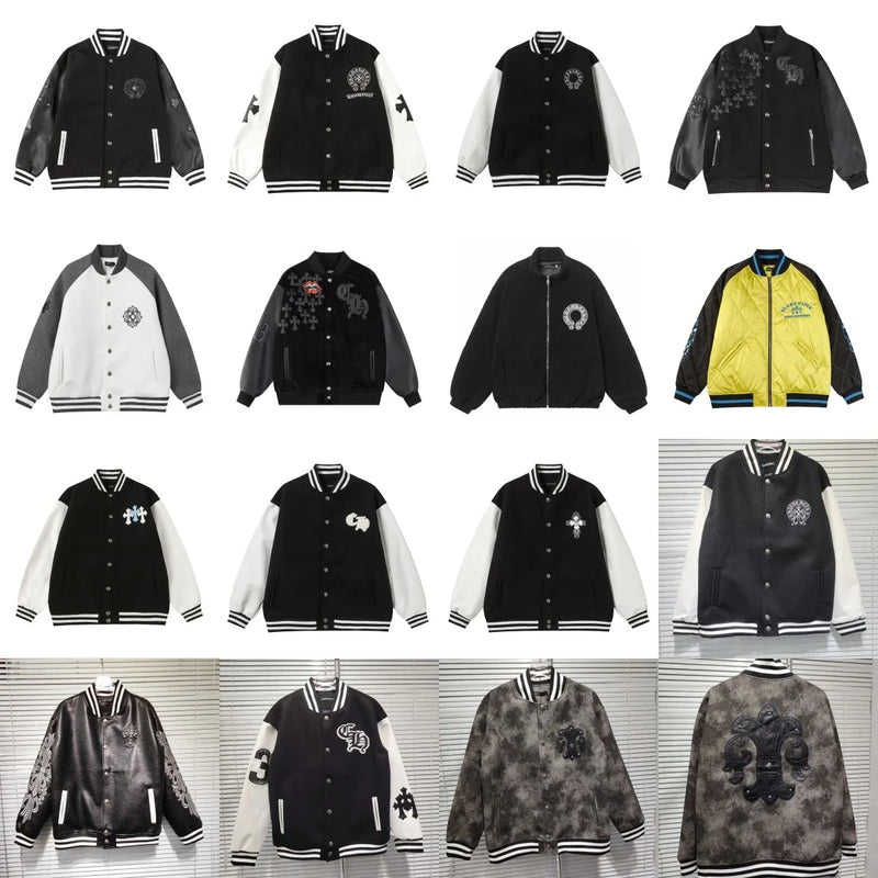 Chrome Hearts Baseball Varsity Jackets [Multiple Styles] | 7576989298