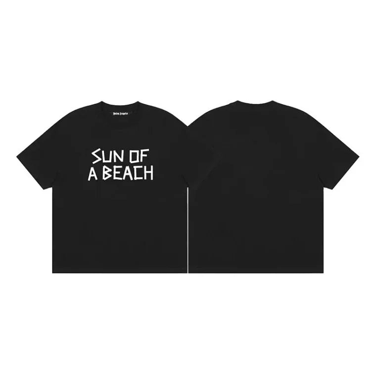 Palm Angels Sun of a Beach Black T-Shirt
