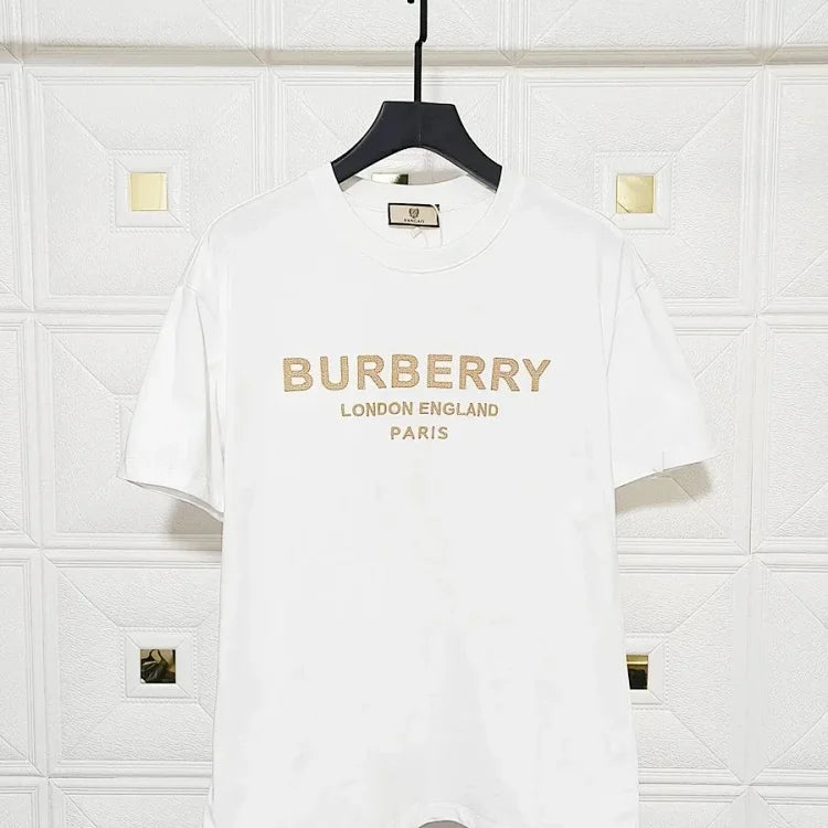 Burberry Logo T-Shirt - Red and Black Options