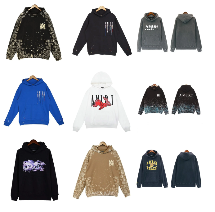 AMIRI Hooded Sweatshirts [40 styles]