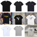 Prada Milano Men's Black T-Shirt with Logo Print