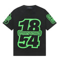 Louis Vuitton Men's Black and Green Graphic T-Shirt - LV Fashion, Luxury Clothing