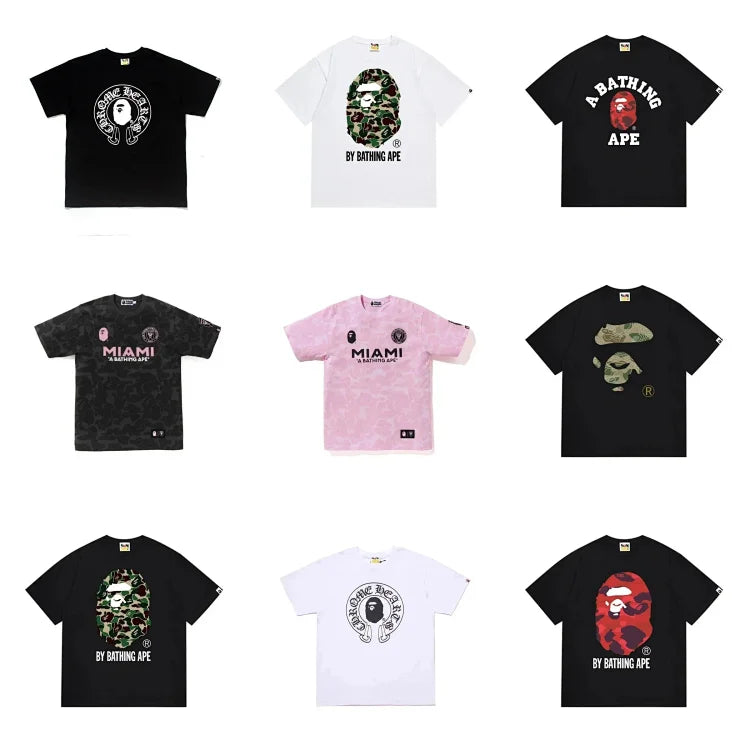 A Bathing Ape x Chrome Hearts T-shirt
