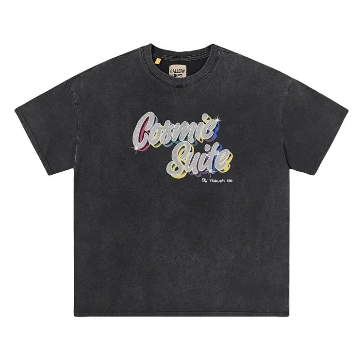 Cosmic Suite T-Shirt by Yasushi Ide - Retro Graphic Tee