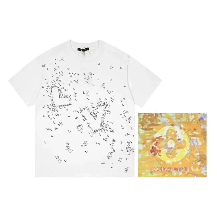 Louis Vuitton x Supreme Graphic Print T-Shirt