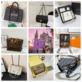 Dior Book Tote / Chanel Classic Flap / YSL Niki / LV Neverfull / Gucci GG Supreme Wallet [38 styles]