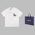 Dior x Kaws White T-Shirt with Logo Print - Luxury Fashion