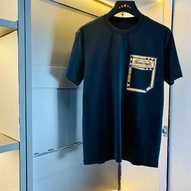 Burberry Men's Classic Fit T-Shirt with Chest Pocket