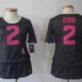 Women's Nike Atlanta Falcons Matt Ryan #2 Breast Cancer Awareness Jersey