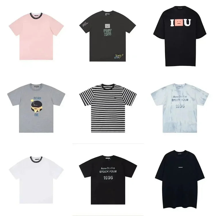 Acne Studios Stockholm 1996 T-Shirt - Black