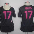 Nike Women's Los Angeles Chargers #17 Rivers Breast Cancer Awareness Jersey