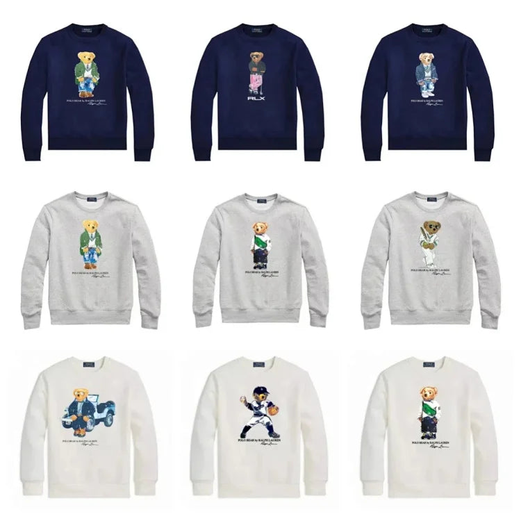 Polo Ralph Lauren Men's Polo Bear Crewneck Sweatshirt - Navy Blue