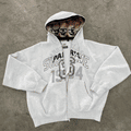 Supreme Skull-Lined Zip Hoodie (7 style)