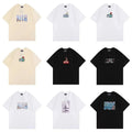 KITH Black Graphic T-Shirt with Iconic Design