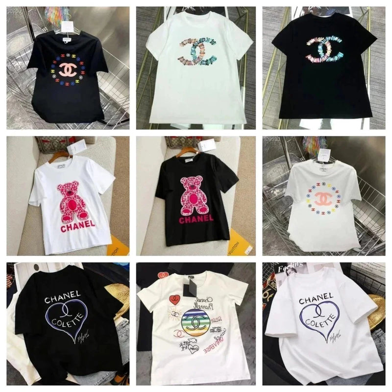 Chanel Colette & Teddy Bear T-Shirts [30 styles]