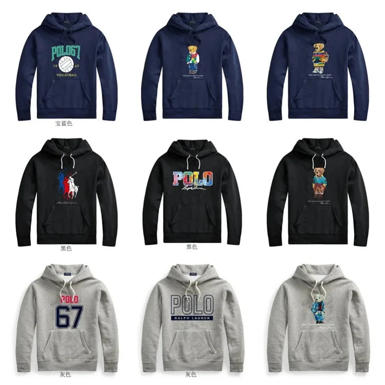 Polo Ralph Lauren Men's Polo67 Volleyball Hoodie - Navy Blue
