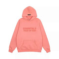 Fear of God Essentials Hoodie - Coral Pink Sweatshirt for Men and Women