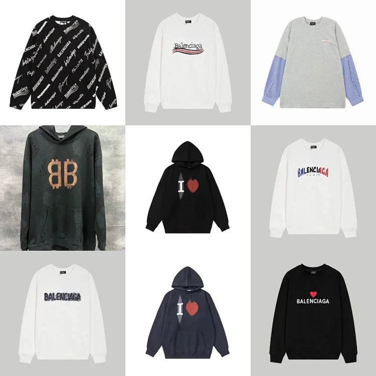 Balenciaga Fashion sweatshirt (38 styles)
