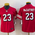 Nike San Francisco 49ers Christian McCaffrey #23 Youth Red Game Jersey
