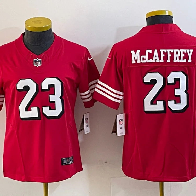 Nike San Francisco 49ers Christian McCaffrey #23 Youth Red Game Jersey