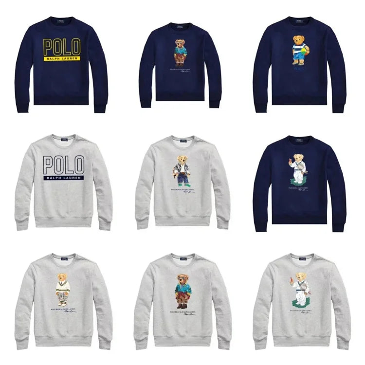 Ralph Lauren Polo Bear Sweatshirt - Navy Blue Men's Casual Wear