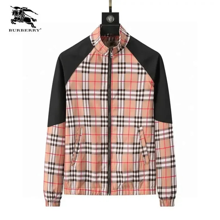 Burberry Checkered-Sleeve Jacket | 7388255786