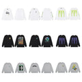 Stussy Dinosaur Graphic Crewneck Sweatshirt - Black