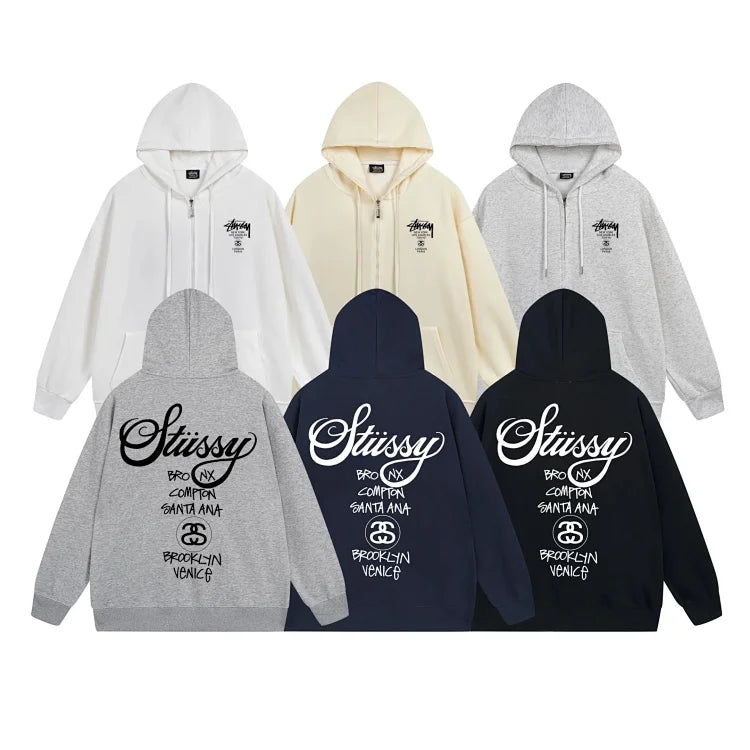 Stussy 8-Ball Hoodie - Black | Streetwear Fashion, Casual Wear, Urban Style