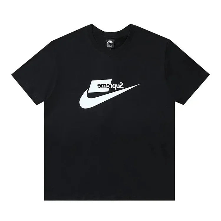 Nike Radiate Positive Energy T-Shirt - White with Colorful Logo