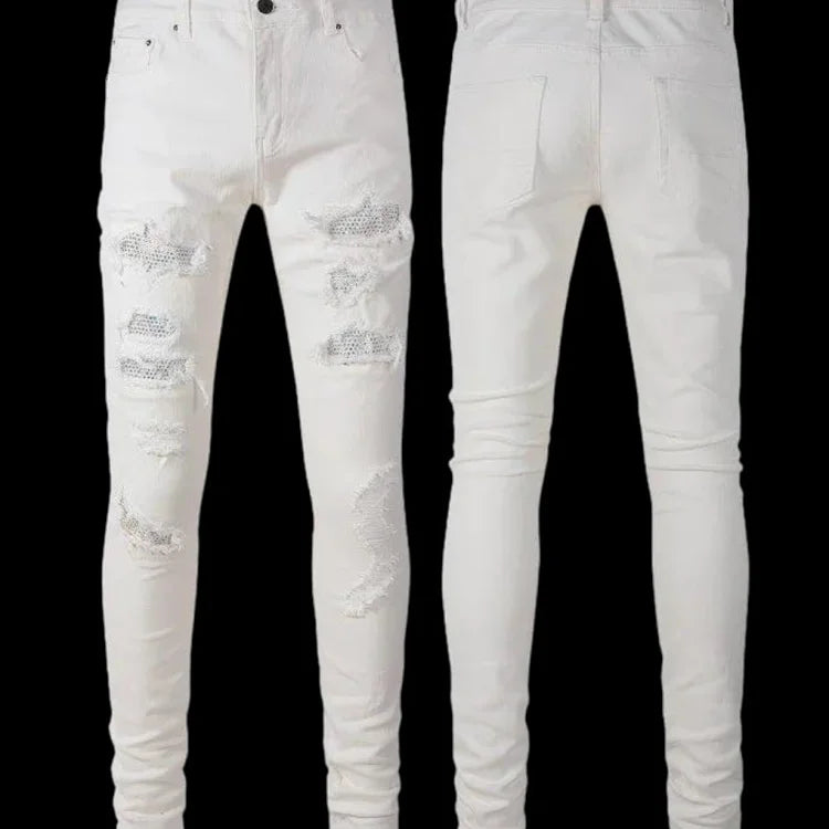 Fashion Distressed Jeans