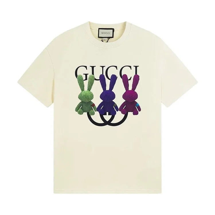 Gucci Kids Bunny Logo T-Shirt - White