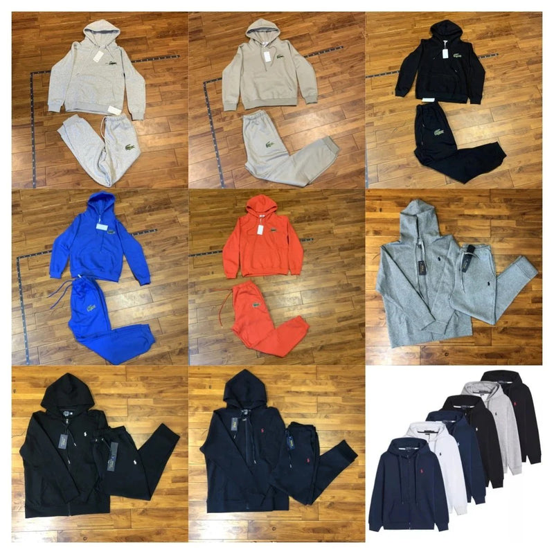Ralph Lauren Hoodie/Jogger Set [40 styles]
