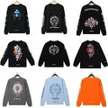 Chrome Hearts Cross Motif Sweatshirt/Hoodie/Zipper/Long Sleeves [40 styles]
