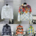 LV Monogram Denim Jacket / LV Damier Check Hooded Jacket [19 styles] | 7596528211