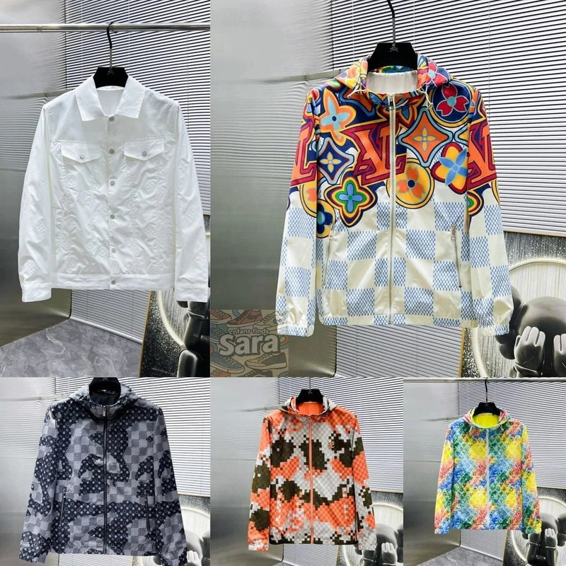 LV Monogram Denim Jacket / LV Damier Check Hooded Jacket [19 styles] | 7596528211