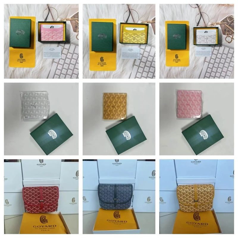 GOYARD Saint Louis Canvas Card Holder/Wallet/Satchel [40 styles]