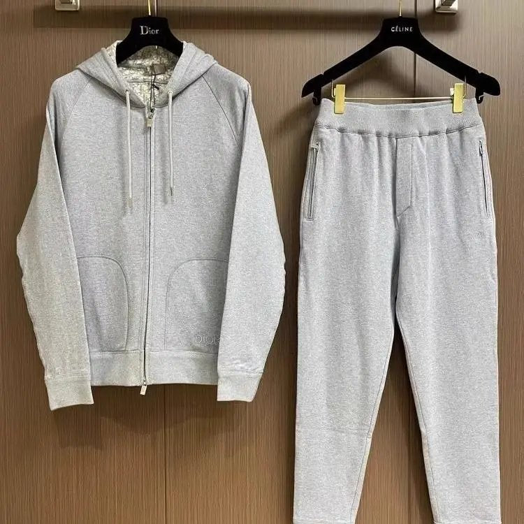 Dior Hoodie and Celine Jogger Pants Set [2 styles]