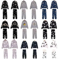 Dior Flower Print Hoodie & Jogger Set