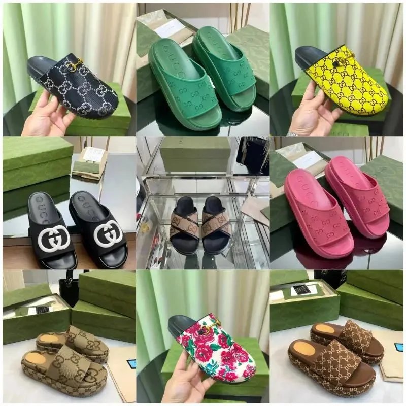 Gucci GG Supreme Slippers [37 styles]
