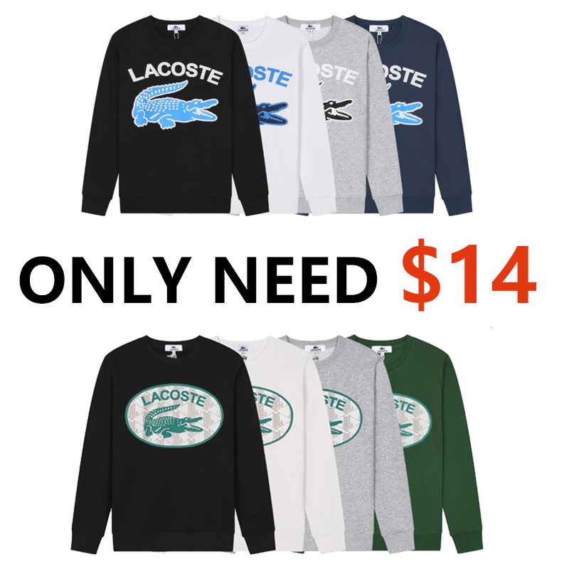 Lacoste Crocodile Logo Sweatshirt [15 styles]