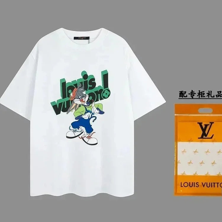Louis Vuitton LV summer loose new men's tops T-shirt（10 styles)